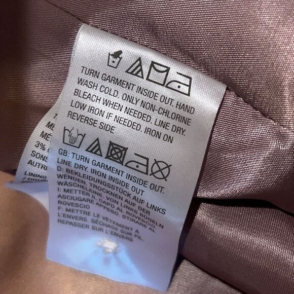 LOGO LAVISH By Lori Goldstein Woven Floral Metallic Jacquard Jacket-XS - Picture 10 of 10